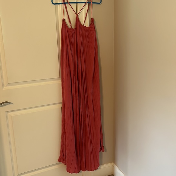 Elan pink long flowing dress - Picture 5 of 6